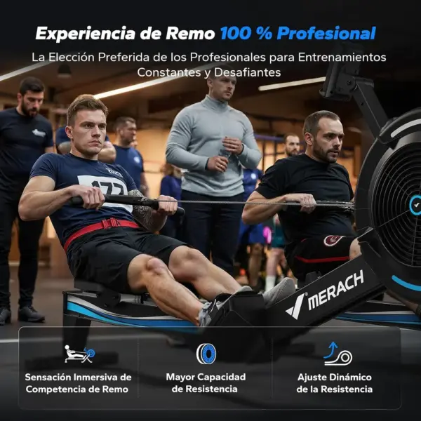 MERACH R50 - Máquina de remo de aire de 10 niveles — 2 MERACH R50 - Máquina de remo de aire de 10 niveles — 2