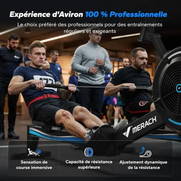 MERACH MR-R11 - Rameur à air 10 niveaux — 2 MERACH MR-R11 - Rameur à air 10 niveaux — 2