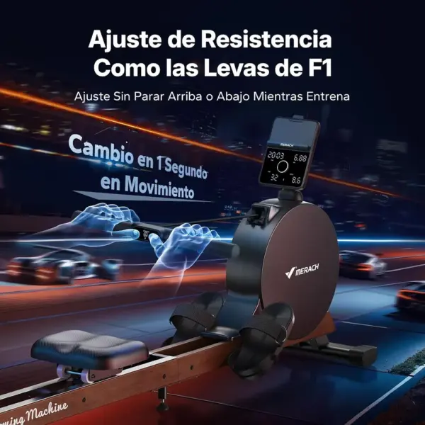 MERACH Novarow Q3 - Máquina de remo autoalimentada de 60 kg — 5 MERACH Novarow Q3 - Máquina de remo autoalimentada de 60 kg — 5