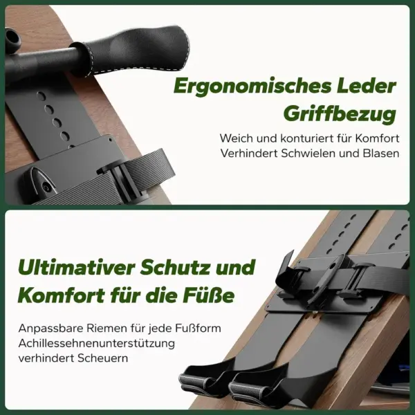 MERACH MR-R23 - Wasser-Rudergerät aus Holz, 180° klappbar — 5 MERACH MR-R23 - Wasser-Rudergerät aus Holz, 180° klappbar — 5