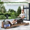 MERACH MR-R23 - Rameur à eau pliable en bois d’hévéa — 4 MERACH MR-R23 - Rameur à eau pliable en bois d’hévéa — 4