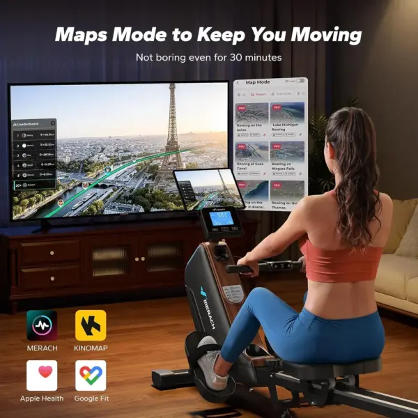 MERACH R15 - magnetic rower, 40 kg resistance — 4 MERACH R15 - magnetic rower, 40 kg resistance — 4