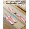 MERACH 2494P1 - Reformer de Pilates pliable 5 en 1 — 3 MERACH 2494P1 - Reformer de Pilates pliable 5 en 1 — 3