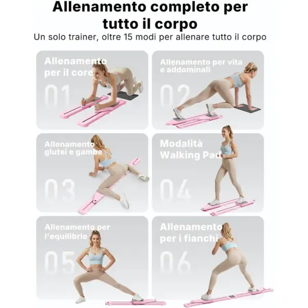 MERACH Mini Reformer - Pilates reformer pieghevole 5 in 1 — 2 MERACH Mini Reformer - Pilates reformer pieghevole 5 in 1 — 2