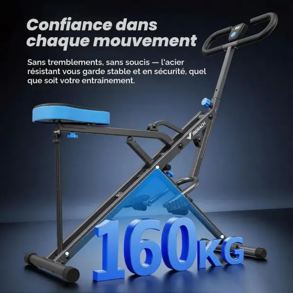 MERACH R07H1 - Machine à squats et rameur 2 en 1 — 4 MERACH R07H1 - Machine à squats et rameur 2 en 1 — 4