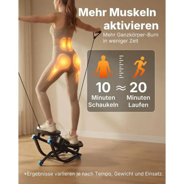 MERACH MR-2511 - Seitwärts-Stepper mit Power Rope — 4 MERACH MR-2511 - Seitwärts-Stepper mit Power Rope — 4