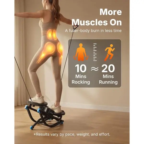 MERACH MR-2511 - lateral rock stepper with resistance ropes — 3 MERACH MR-2511 - lateral rock stepper with resistance ropes — 3