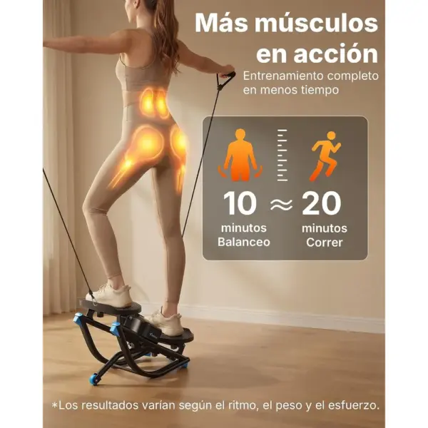 MERACH MR-2511 - Stepper lateral con Power Rope — 4 MERACH MR-2511 - Stepper lateral con Power Rope — 4