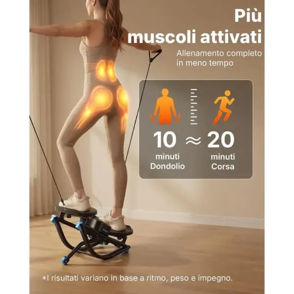 MERACH MR-2511 - Stepper laterale con bande elastiche — 4 MERACH MR-2511 - Stepper laterale con bande elastiche — 4