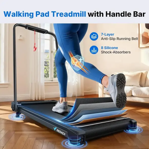 MERACH T19B3 - 2-in-1 folding walking pad, 6% incline — 5 MERACH T19B3 - 2-in-1 folding walking pad, 6% incline — 5