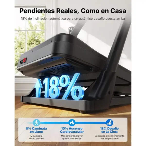 MERACH T31 - Cinta de correr con inclinación automática de 18 niveles — 3 MERACH T31 - Cinta de correr con inclinación automática de 18 niveles — 3