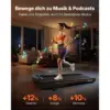 MERACH T25 Bluetooth - Walking Pad mit Lautsprecher und 10 % Steigung — 3 MERACH T25 Bluetooth - Walking Pad mit Lautsprecher und 10 % Steigung — 3