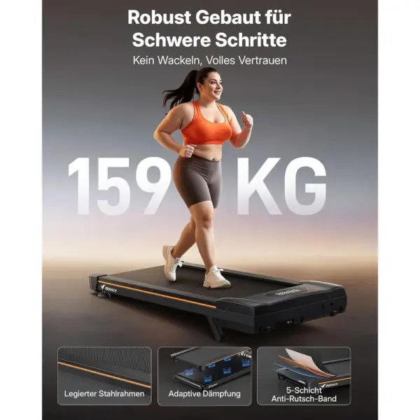 MERACH T25 Bluetooth - Walking Pad mit Lautsprecher und 10 % Steigung — 4 MERACH T25 Bluetooth - Walking Pad mit Lautsprecher und 10 % Steigung — 4