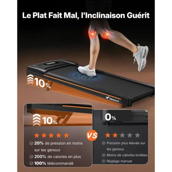 MERACH MR-T25 - Tapis de marche inclinable avec haut-parleur — 5 MERACH MR-T25 - Tapis de marche inclinable avec haut-parleur — 5