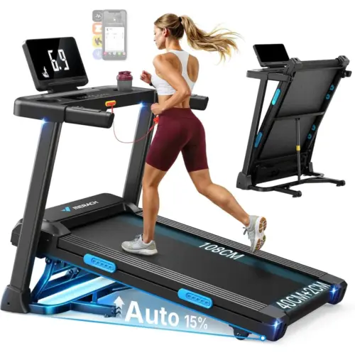 MERACH T12 - Klappbares Laufband mit 15 % automatischer Steigung — 1 MERACH T12 - Klappbares Laufband mit 15 % automatischer Steigung — 1