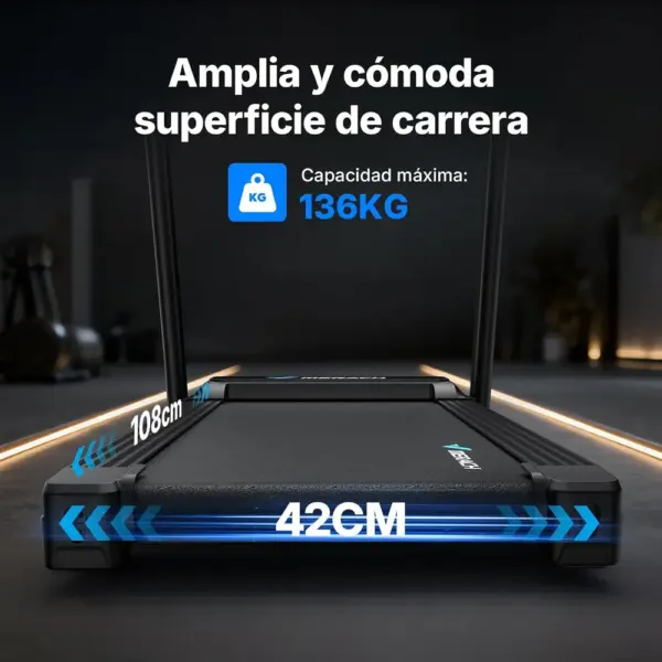 MERACH T12 - Cinta de correr plegable con inclinación del 15 % — 3 MERACH T12 - Cinta de correr plegable con inclinación del 15 % — 3