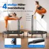 MERACH MR-2420B1 - Klappbares Fitness-Trampolin 102 cm mit Griff — 2 MERACH MR-2420B1 - Klappbares Fitness-Trampolin 102 cm mit Griff — 2