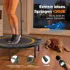 MERACH MR-2420B1 - Klappbares Fitness-Trampolin 102 cm mit Griff — 3 MERACH MR-2420B1 - Klappbares Fitness-Trampolin 102 cm mit Griff — 3