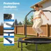 MERACH MR-2420B2 - Trampoline fitness pliable avec barre en U — 5 MERACH MR-2420B2 - Trampoline fitness pliable avec barre en U — 5