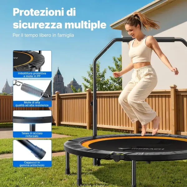 MERACH MR-2420B2 - Mini trampolino elastico pieghevole — 5 MERACH MR-2420B2 - Mini trampolino elastico pieghevole — 5