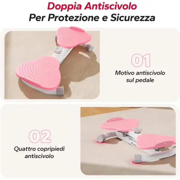 MERACH MR-2465W1 - Twist board a due pedali con fasce — 4 MERACH MR-2465W1 - Twist board a due pedali con fasce — 4