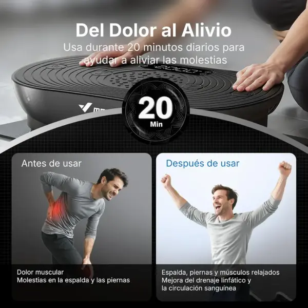 MERACH V33 Pro - Plataforma vibratoria de alta frecuencia — 5 MERACH V33 Pro - Plataforma vibratoria de alta frecuencia — 5