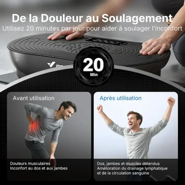 MERACH V33 Pro - Plateforme vibrante haute fréquence — 5 MERACH V33 Pro - Plateforme vibrante haute fréquence — 5