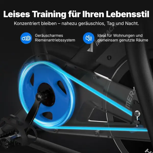 MERACH S29 - Heimtrainer mit 10-kg-Schwungrad und Bluetooth — 4 MERACH S29 - Heimtrainer mit 10-kg-Schwungrad und Bluetooth — 4