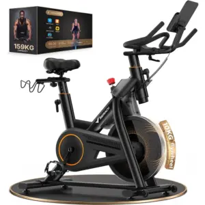 MERACH S29 - heavy-duty exercise bike, 10 kg flywheel — 1