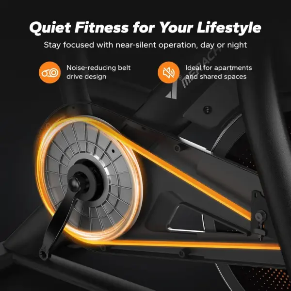 MERACH S29 - heavy-duty exercise bike, 10 kg flywheel — 5 MERACH S29 - heavy-duty exercise bike, 10 kg flywheel — 5