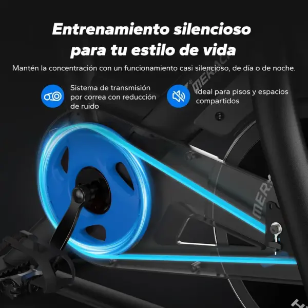 MERACH MR-S29 - Bicicleta estática con volante de 10 kg — 5 MERACH MR-S29 - Bicicleta estática con volante de 10 kg — 5