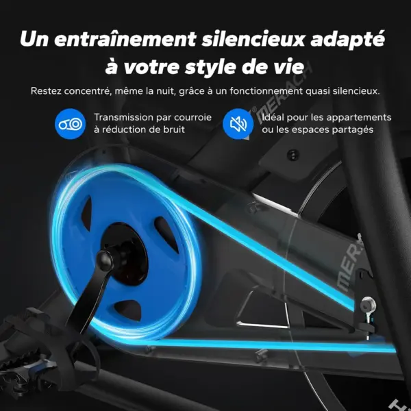 MERACH MR-S29 - Vélo d’appartement volant 10 kg — 5 MERACH MR-S29 - Vélo d’appartement volant 10 kg — 5