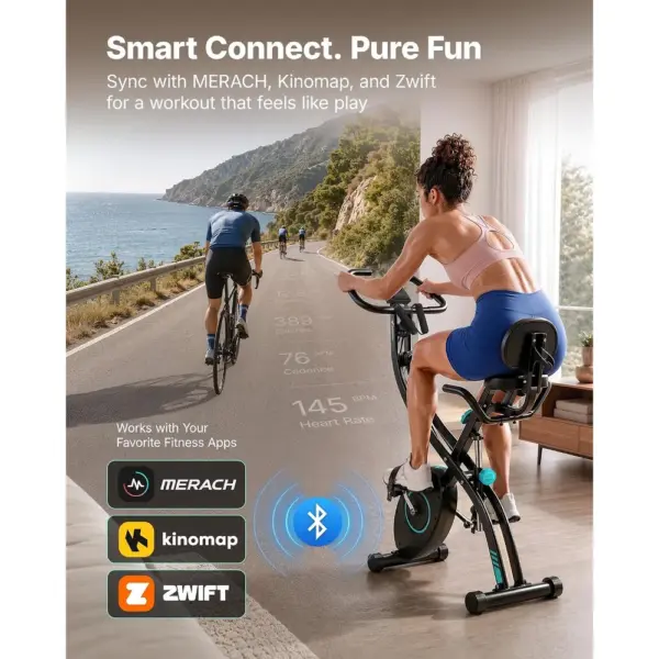 MERACH S15 - 4-in-1 folding exercise bike — 2 MERACH S15 - 4-in-1 folding exercise bike — 2