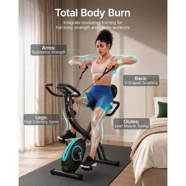 MERACH S15 - 4-in-1 folding exercise bike — 3 MERACH S15 - 4-in-1 folding exercise bike — 3