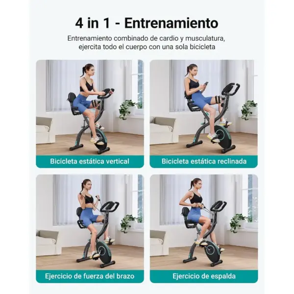 MERACH MR-S15B2 - Bicicleta estática plegable 4 en 1 — 3 MERACH MR-S15B2 - Bicicleta estática plegable 4 en 1 — 3