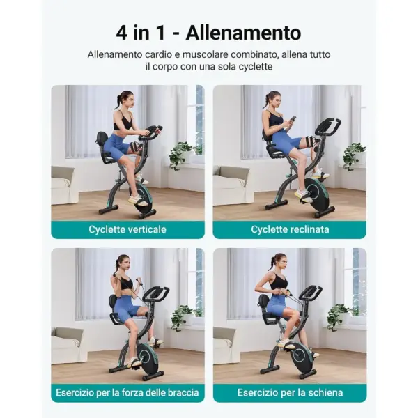 MERACH MR-S15B2 - Cyclette pieghevole 4 in 1 — 3 MERACH MR-S15B2 - Cyclette pieghevole 4 in 1 — 3