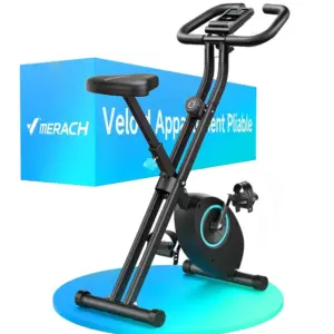 MERACH MR-S14L2 - Vélo d’appartement pliable compact — 1