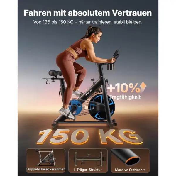 MERACH S36 - Heimtrainer mit 8-kg-Schwungrad und Magnetwiderstand — 2 MERACH S36 - Heimtrainer mit 8-kg-Schwungrad und Magnetwiderstand — 2