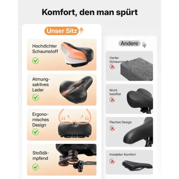 MERACH S36 - Heimtrainer mit 8-kg-Schwungrad und Magnetwiderstand — 5 MERACH S36 - Heimtrainer mit 8-kg-Schwungrad und Magnetwiderstand — 5