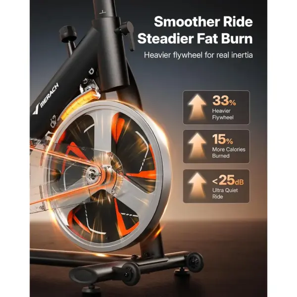 MERACH S36 - PRO magnetic exercise bike, 8 kg flywheel — 3 MERACH S36 - PRO magnetic exercise bike, 8 kg flywheel — 3