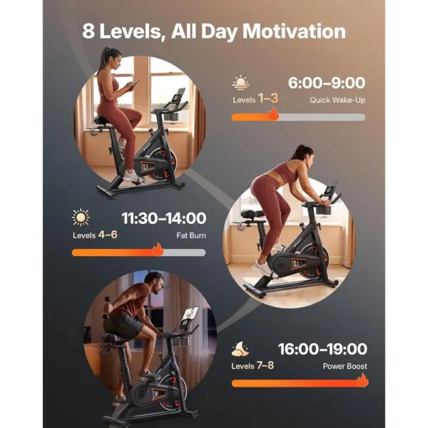 MERACH S36 - PRO magnetic exercise bike, 8 kg flywheel — 4 MERACH S36 - PRO magnetic exercise bike, 8 kg flywheel — 4