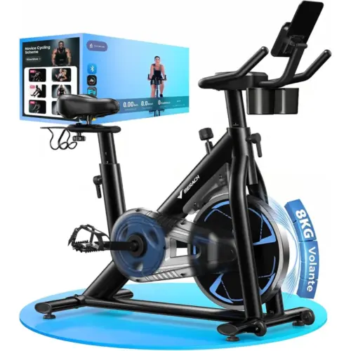 MERACH MR-S36 - Bicicleta estática con volante de 8 kg — 1 MERACH MR-S36 - Bicicleta estática con volante de 8 kg — 1