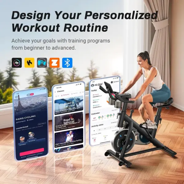 MERACH S26 - quiet exercise bike with smart training — 2 MERACH S26 - quiet exercise bike with smart training — 2