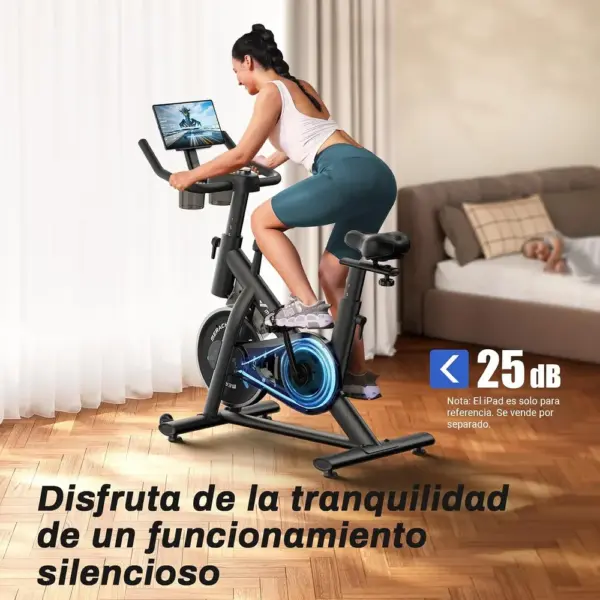 MERACH MR-S26B1 - Bicicleta estática silenciosa de resistencia continua — 3 MERACH MR-S26B1 - Bicicleta estática silenciosa de resistencia continua — 3