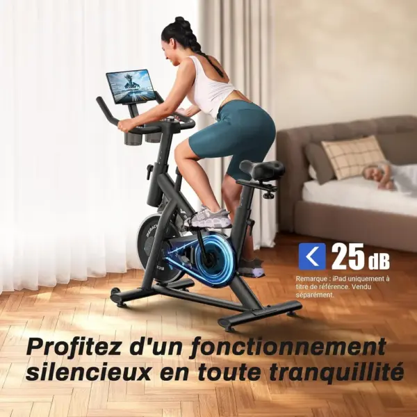 MERACH MR-S26B1 - Vélo d’appartement silencieux TriGlide — 3 MERACH MR-S26B1 - Vélo d’appartement silencieux TriGlide — 3