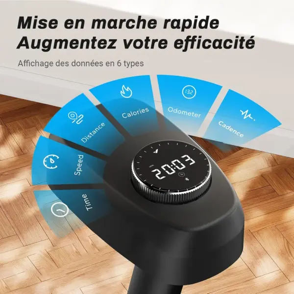 MERACH MR-S26B1 - Vélo d’appartement silencieux TriGlide — 5 MERACH MR-S26B1 - Vélo d’appartement silencieux TriGlide — 5