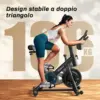 MERACH MR-S26B1 - Cyclette silenziosa con trasmissione a cinghia — 4 MERACH MR-S26B1 - Cyclette silenziosa con trasmissione a cinghia — 4