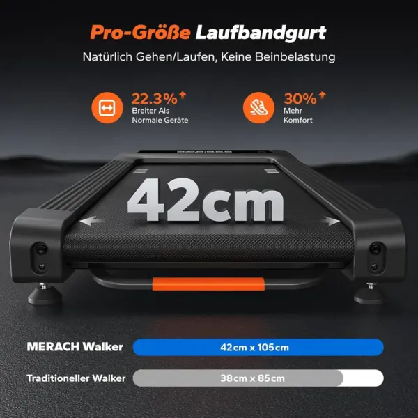 MERACH T25 - Walking Pad mit 12 % automatischer Steigung — 4 MERACH T25 - Walking Pad mit 12 % automatischer Steigung — 4