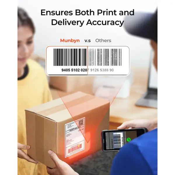 MUNBYN RW402B - Bluetooth 4x6 shipping label printer — 2 MUNBYN RW402B - Bluetooth 4x6 shipping label printer — 2