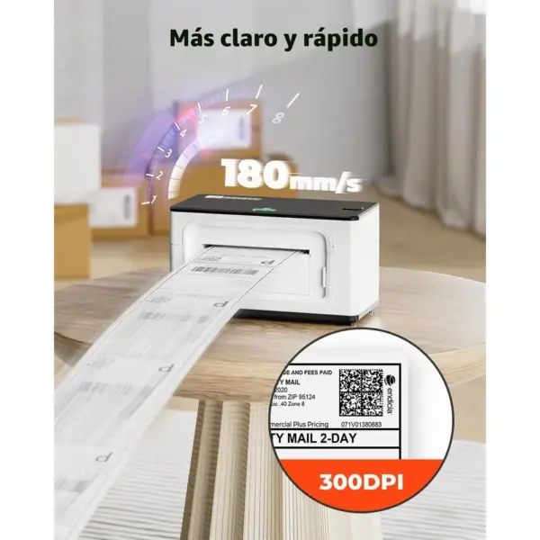 MUNBYN 941BP - Impresora de etiquetas térmica 300 dpi Bluetooth — 2 MUNBYN 941BP - Impresora de etiquetas térmica 300 dpi Bluetooth — 2